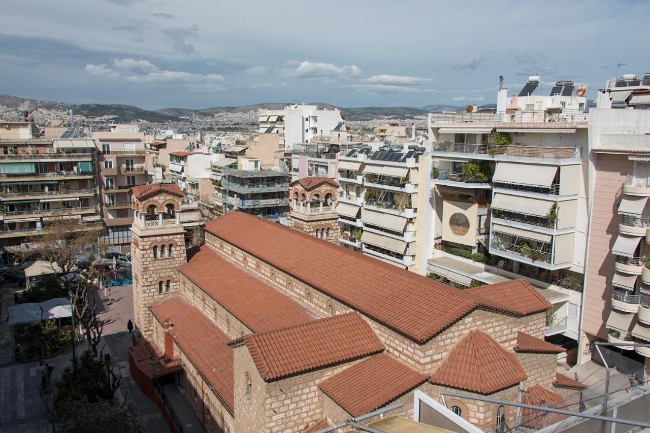 El Greco Bright, Airy Penthouse In Trendy Petralona Apartamento Atenas Exterior foto