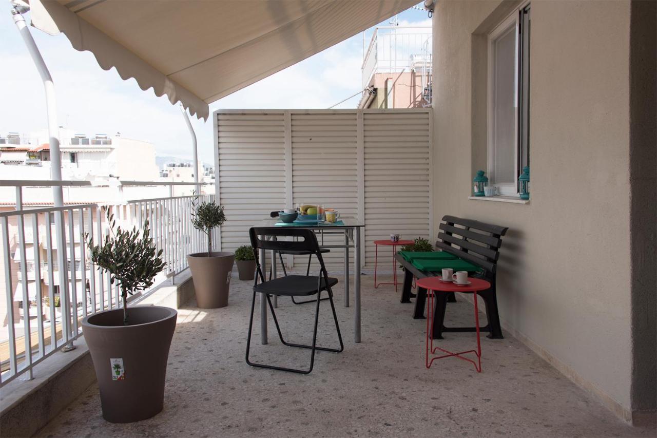El Greco Bright, Airy Penthouse In Trendy Petralona Apartamento Atenas Exterior foto